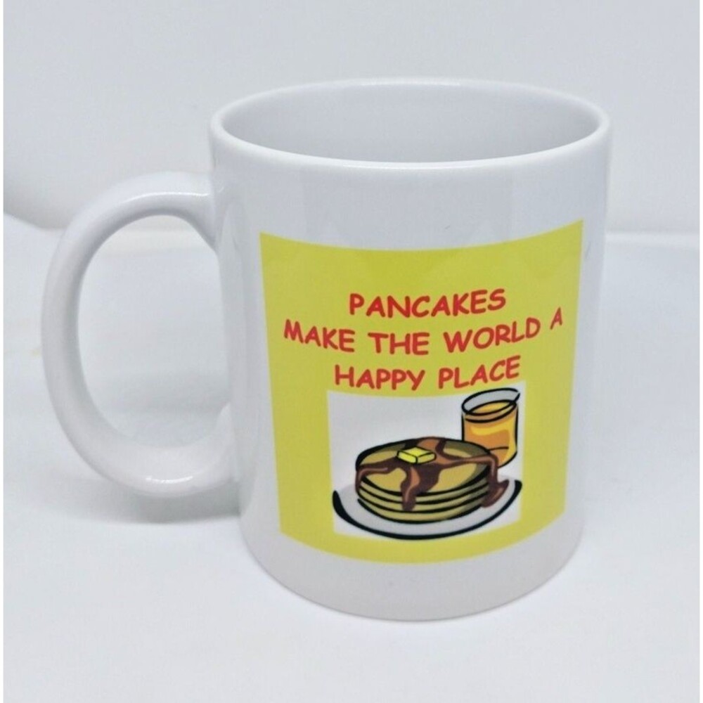 1985 “Making The World A Happy Place” 12 oz Coffee Mug Orca Coatings